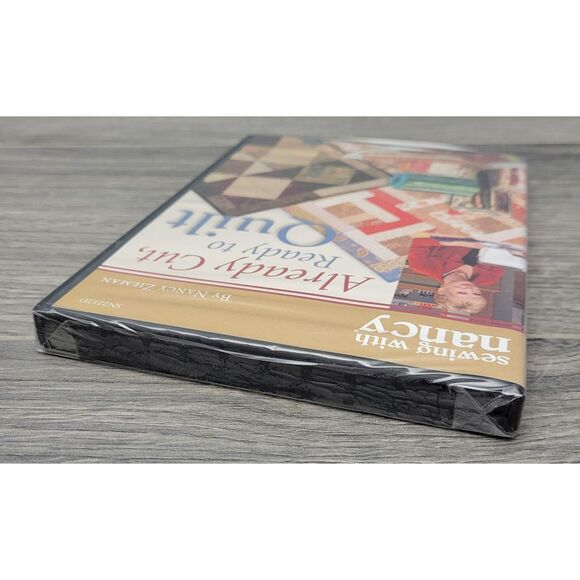 sewing with nancy By Nancy Zieman Already Cut, Ready to Quilt NEW DVD SN2212D - Picture 5 of 9